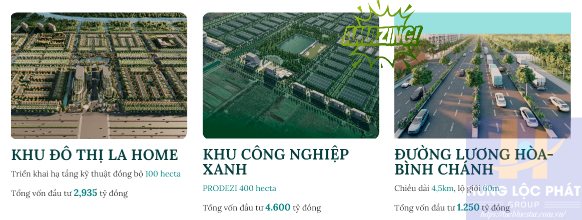 Công Ty Cổ Phần Prodezi Long An đầu Tư đồng Bộ 3 Dự án Tại Long An 2024