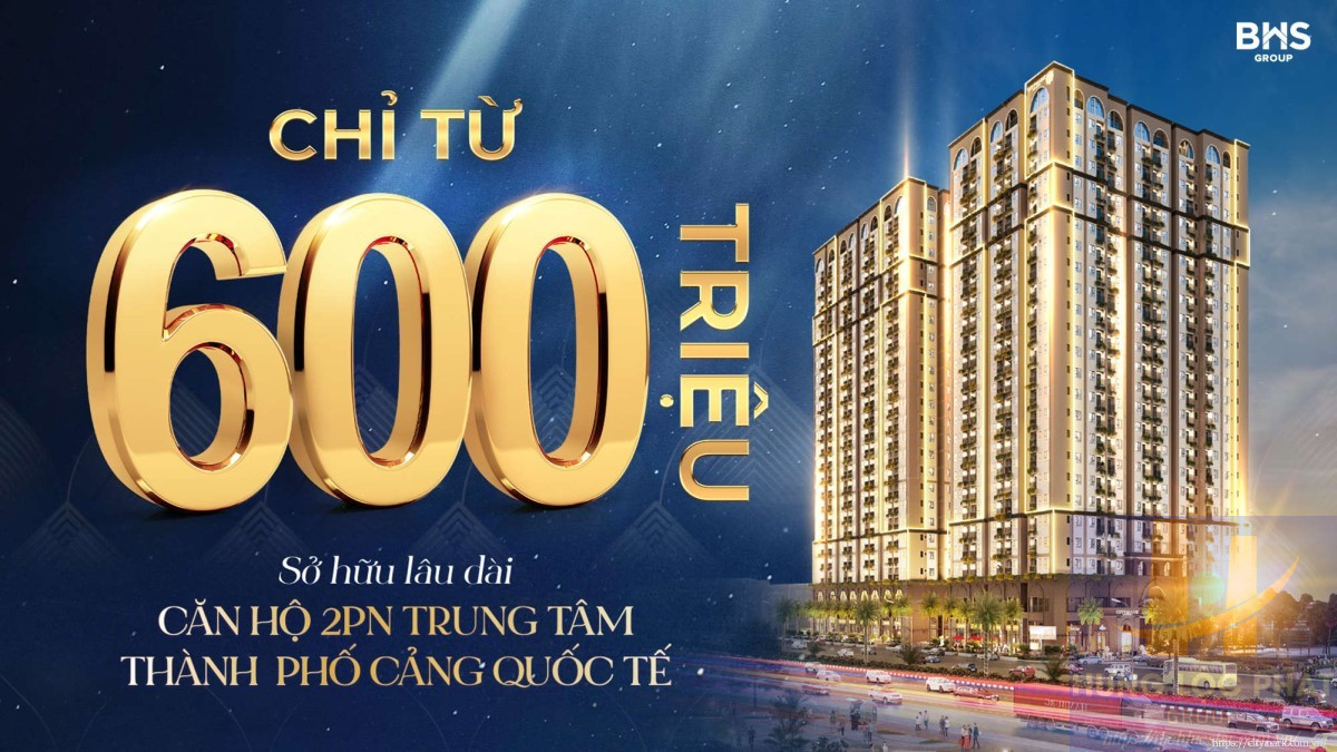 Sở hữu căn hộ CityMark Residence 2PN chỉ từ 600 triệu