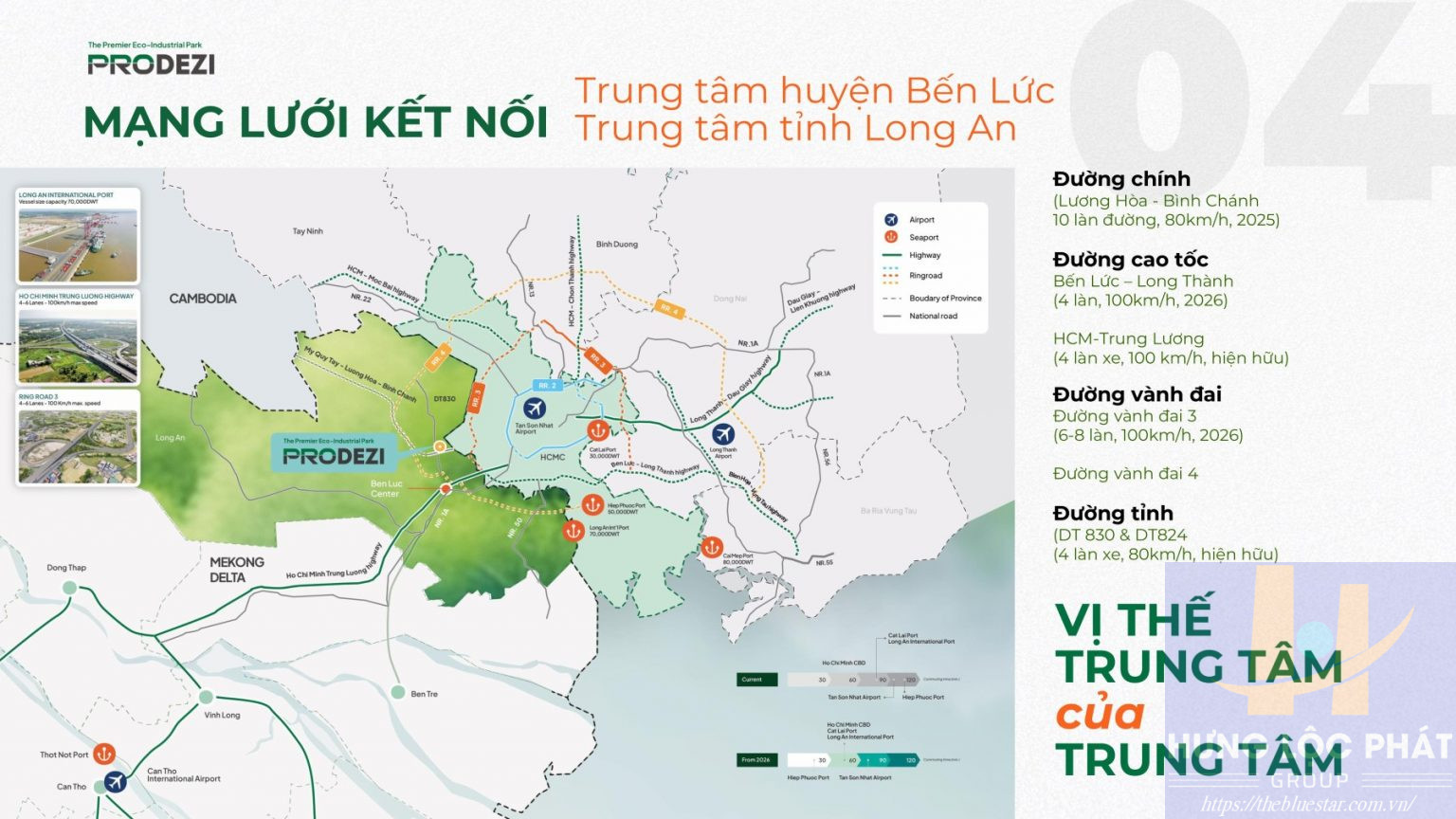 Vị Thế Trung Tâm đắc địa Tại Khu Công Nghiệp Prodezi Long An