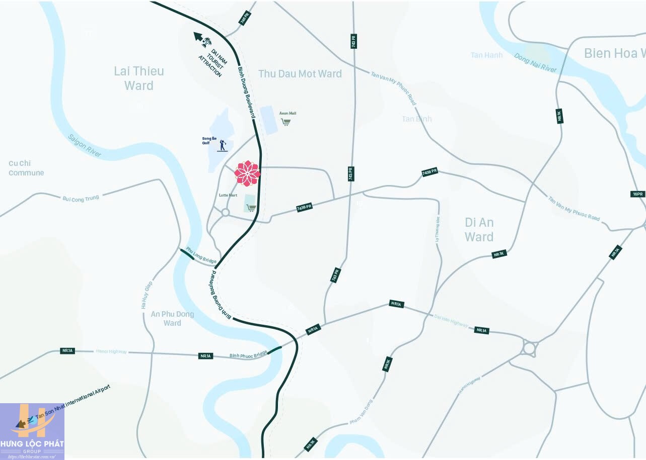 Vị Trí Setia Edenia