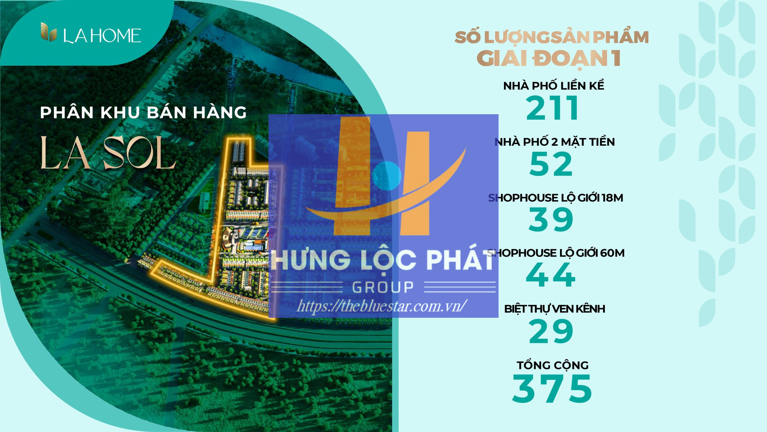 Giá Bán Dự án Lahome Long An Giai đoạn 1