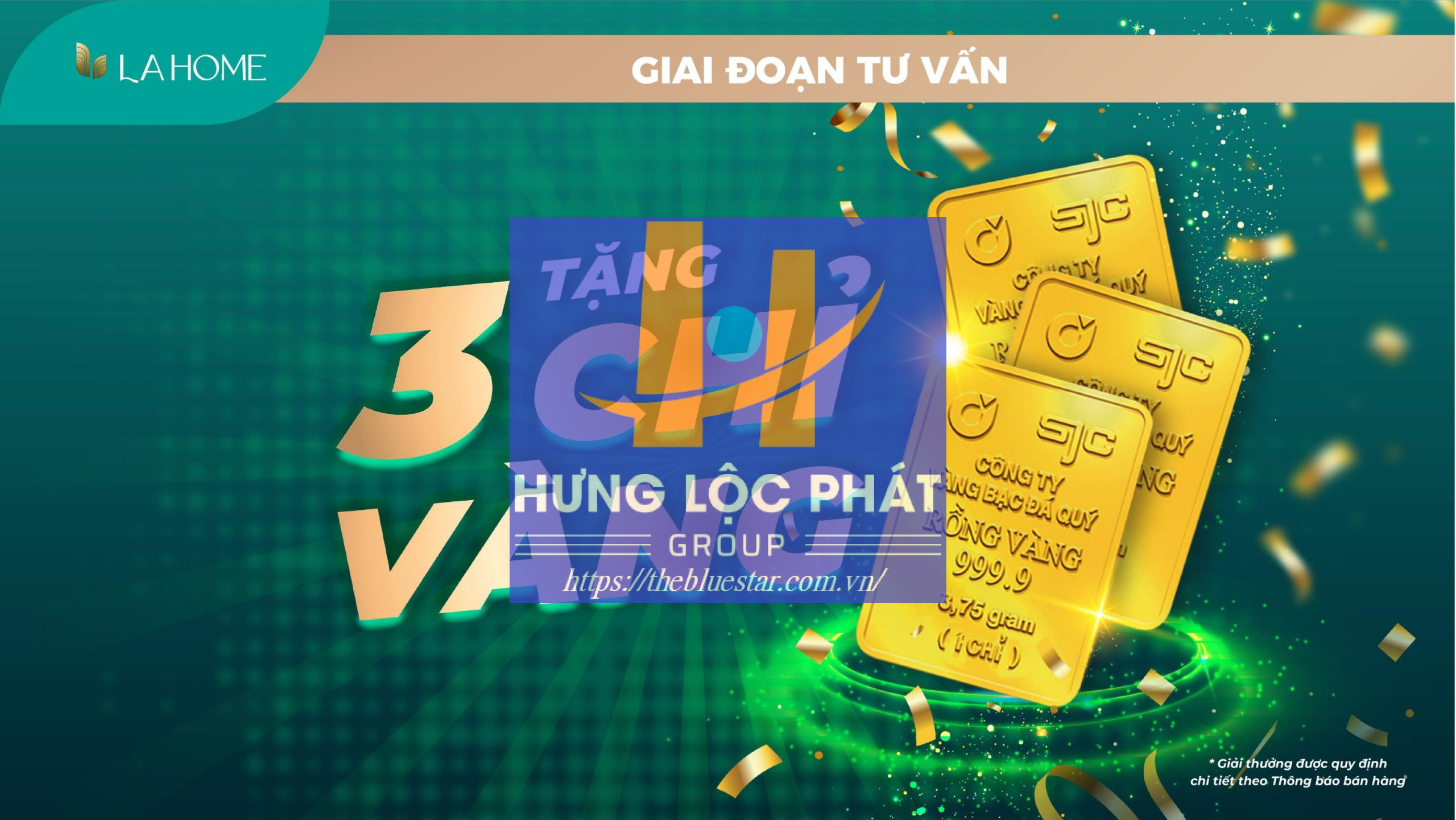 Lahome Tặng Ngay 3 Chỉ Vàng Cho Khách Booking